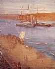 James Abbott McNeill Whistler The Morning after the Revolution, Valparaiso painting